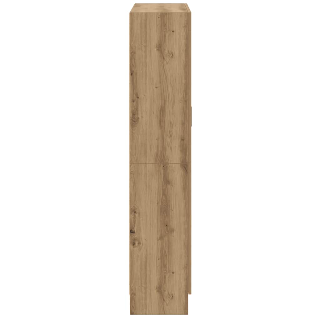 Book Cabinet Artisan Oak 82,5x30,5x150 cm Engineered Wood