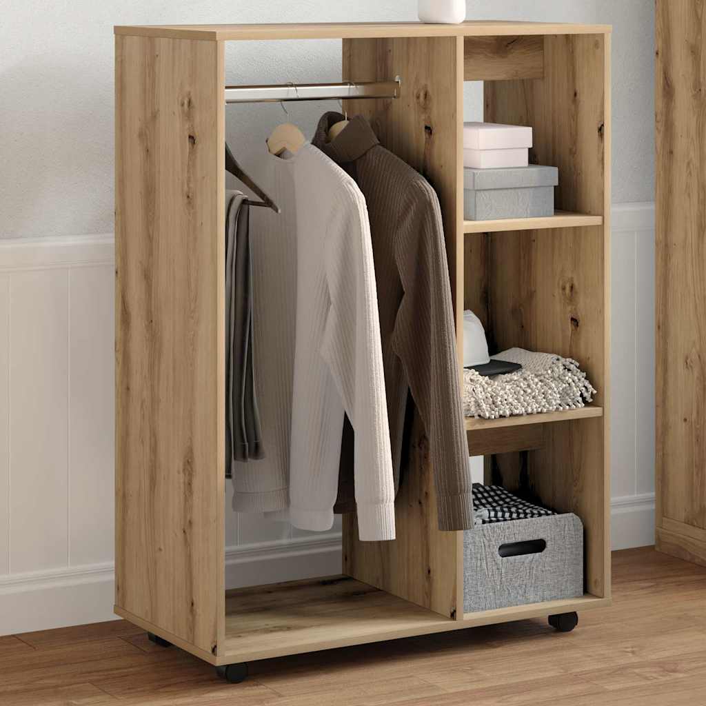 Wardrobe Artisan Oak 80x40x110 cm Engineered Wood