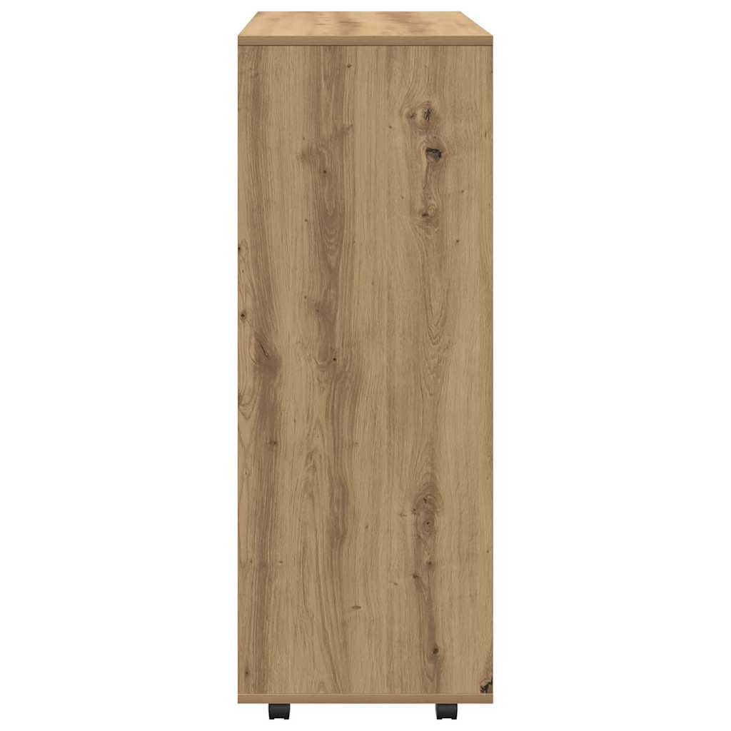 Wardrobe Artisan Oak 80x40x110 cm Engineered Wood