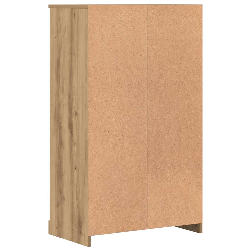 Highboard Artisian Oak 60x35.5x103.5 cm Engineered Wood