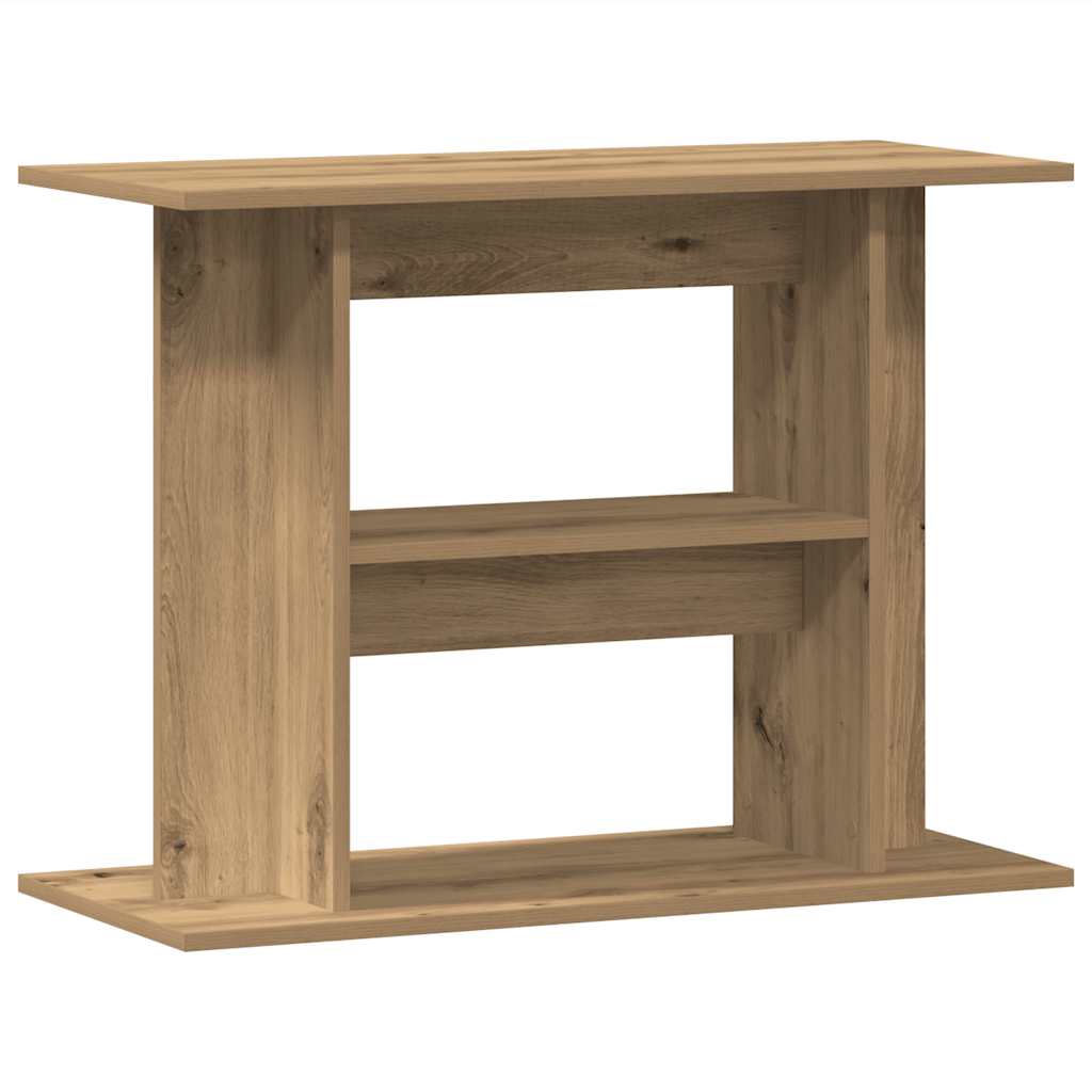 Aquarium Stand Artisan Oak 80x35x60 cm Engineered Wood