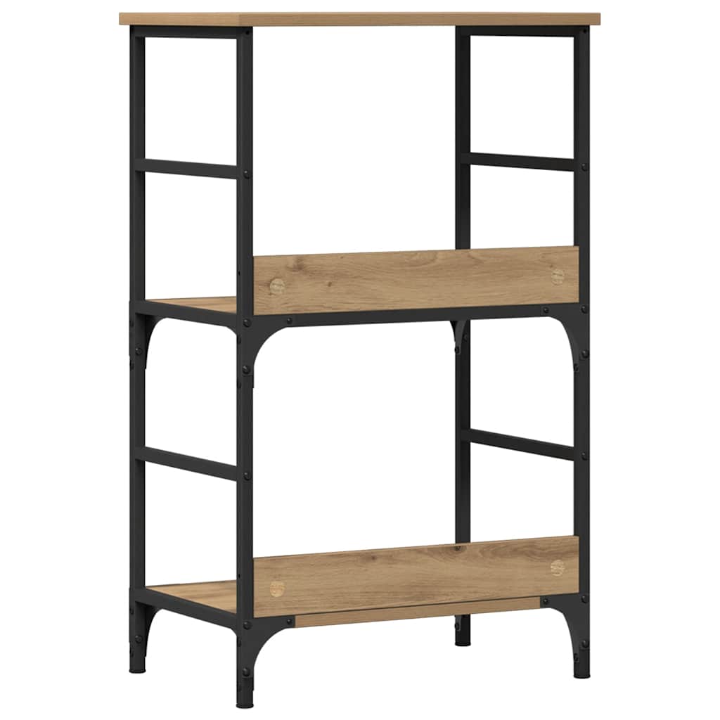 Book Cabinet Artisan Oak 50x33x82 cm Engineered Wood