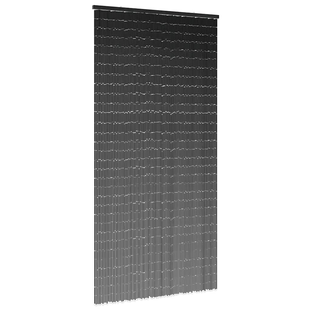 Insect Door Curtain Dark Grey 100x200 cm Bamboo