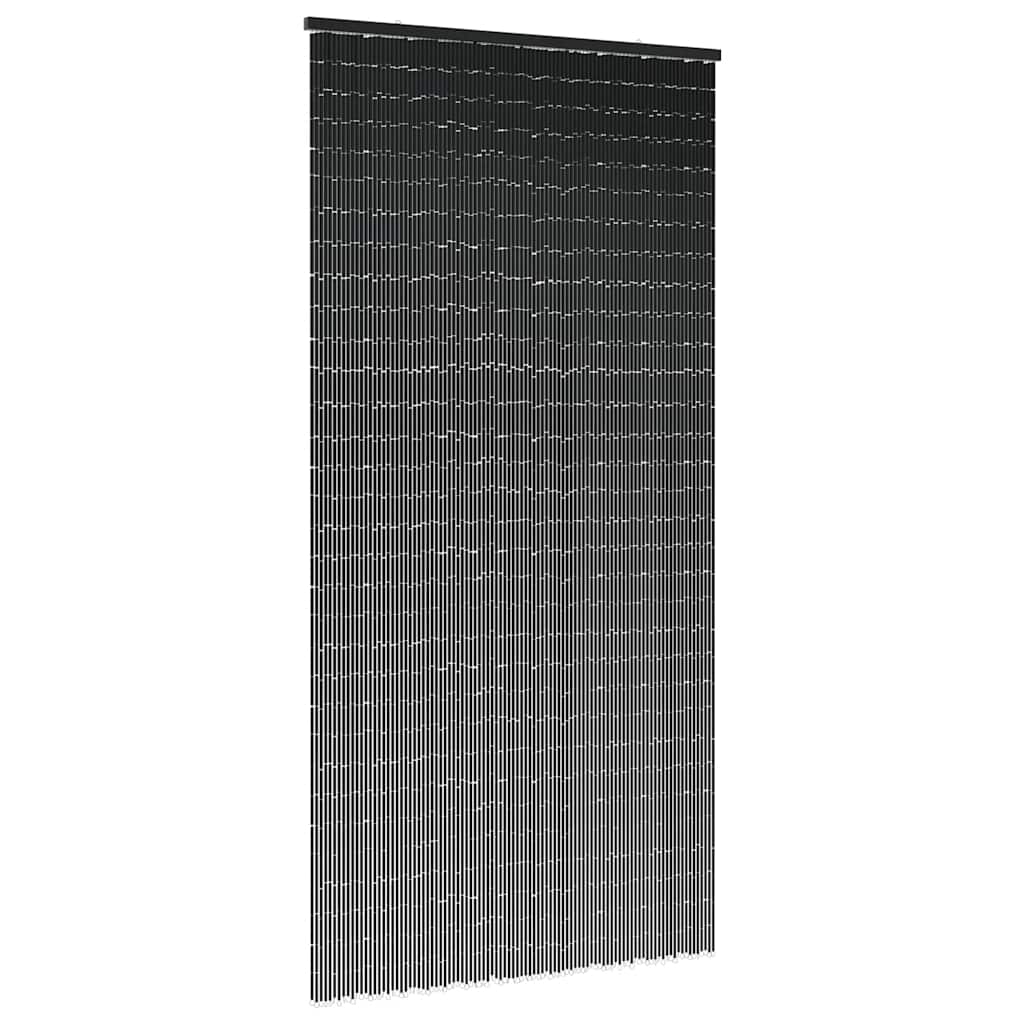 Insect Door Curtain Dark Grey 100x220 cm Bamboo