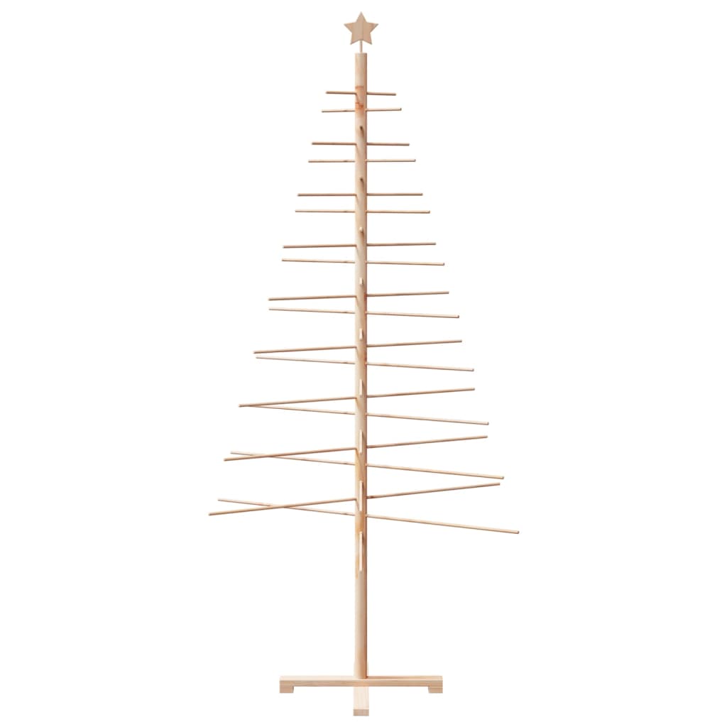 Wooden Christmas Tree Bamboo Natural with Unfinished
