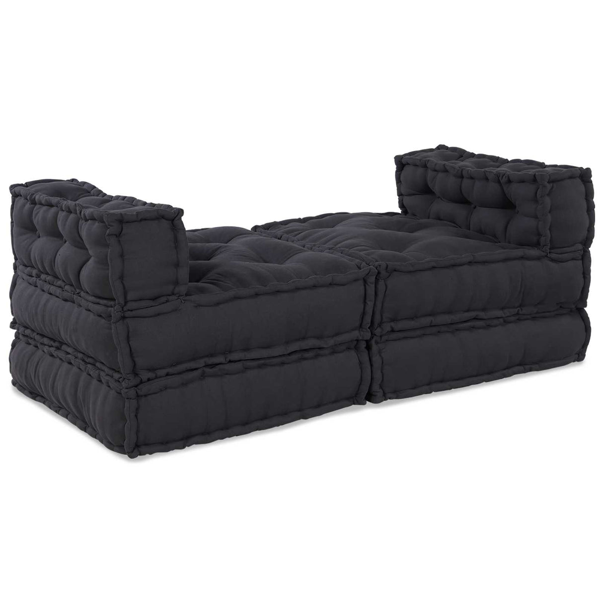 Modular Patchwork Sofa 4 pcs Anthracite Fabric