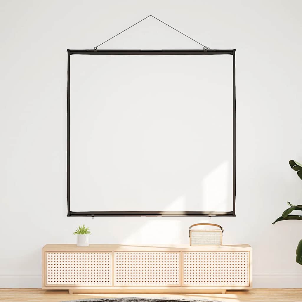 Projection Screen Wall-Hanging 72 Inch 1:1