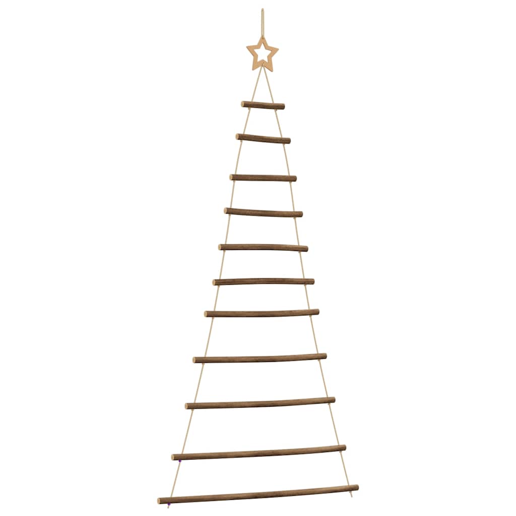 ?Hanging Christmas Tree with Top Star 74x150 cm Natural Branch