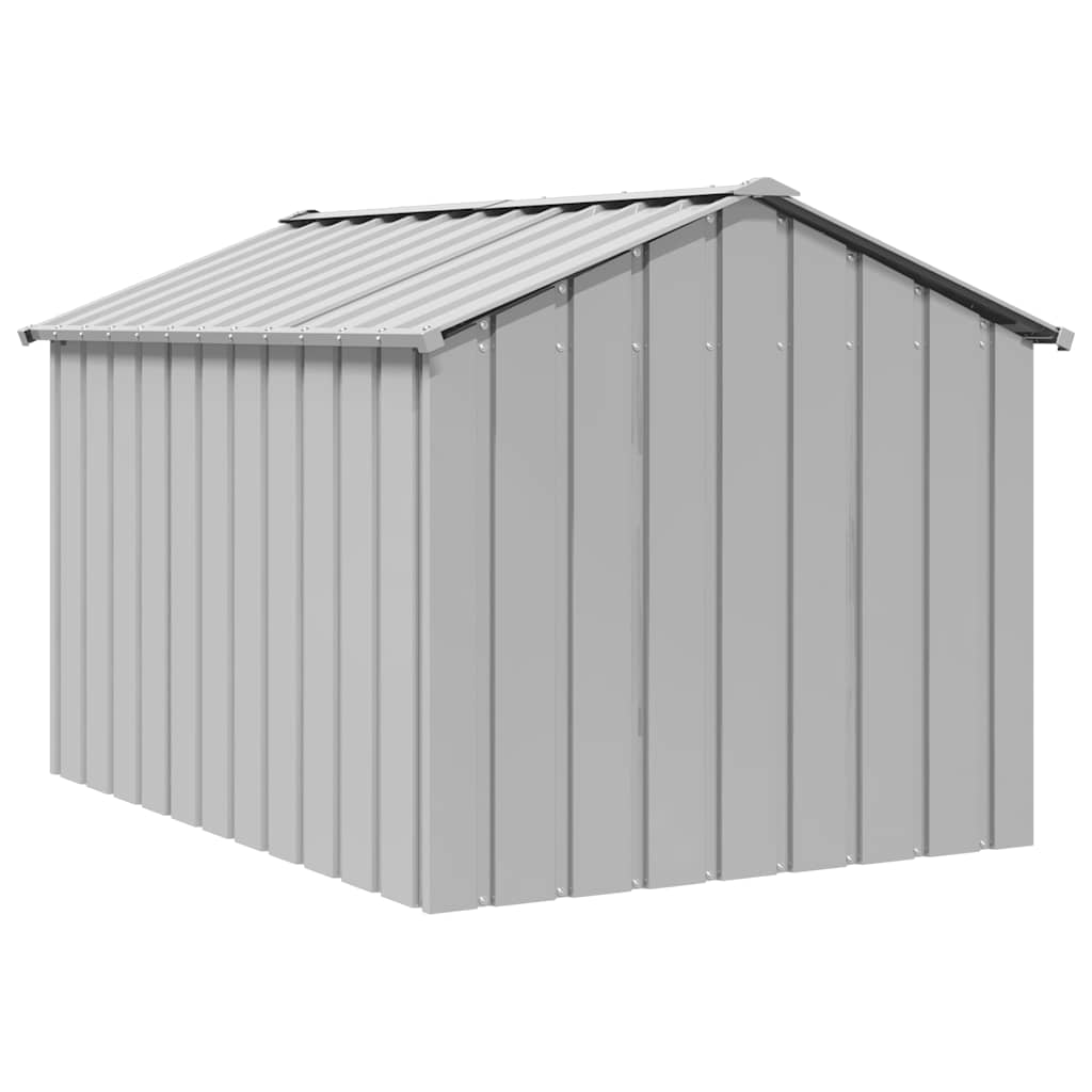 Dog House with Roof 113x153x101 cm Galvanised Steel