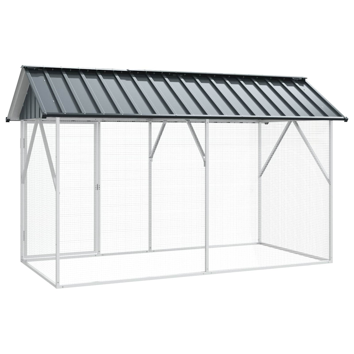 Bird Cage Anthracite 227 x 112 x 141 cm
