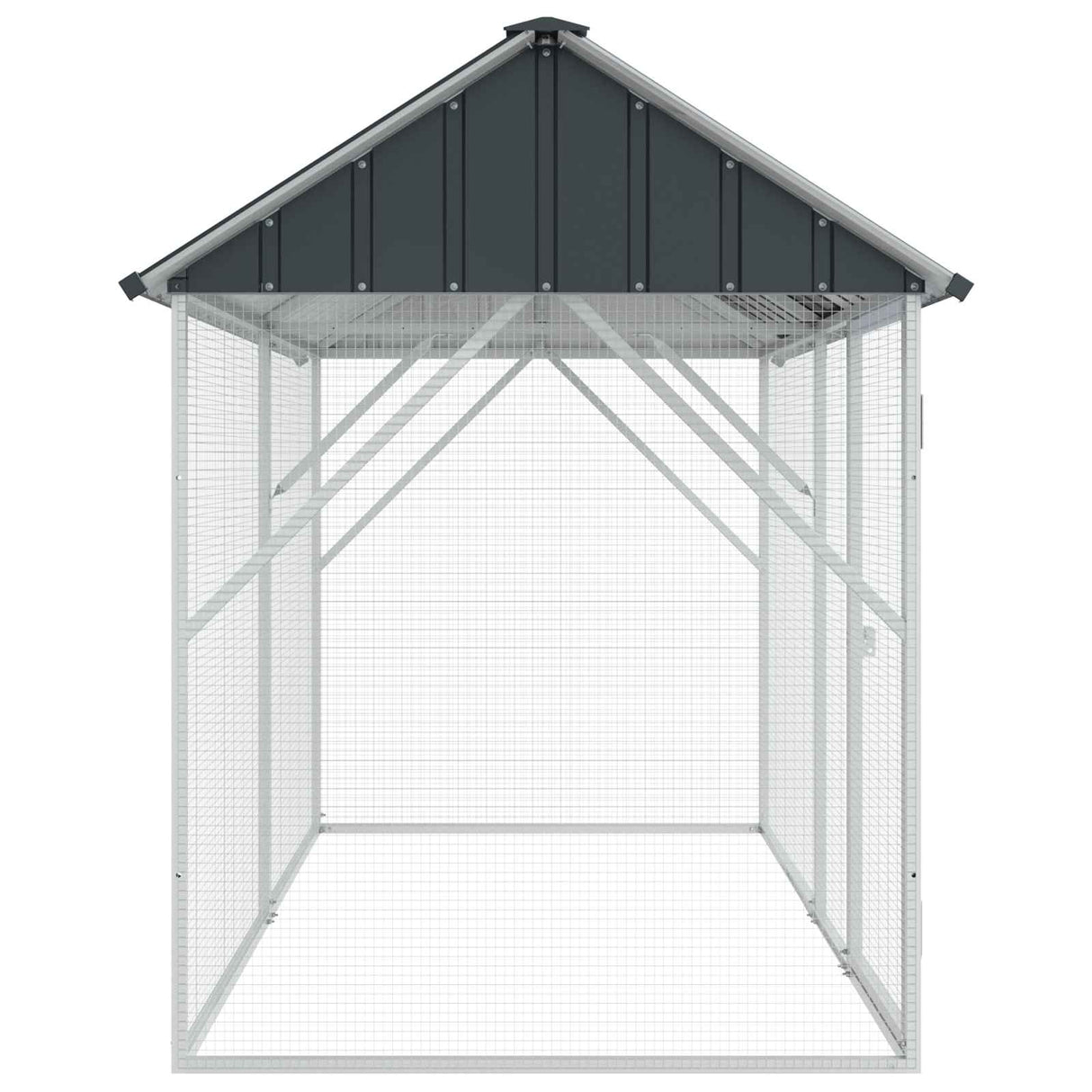 Bird Cage Anthracite 227 x 112 x 141 cm