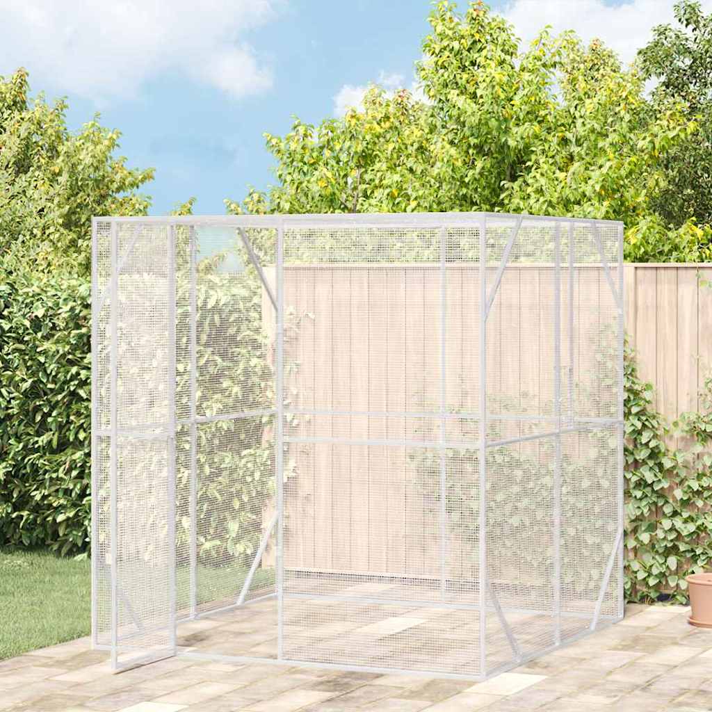 Bird Cage Anthracite 209 x 202 x 214 cm Galvanised steel