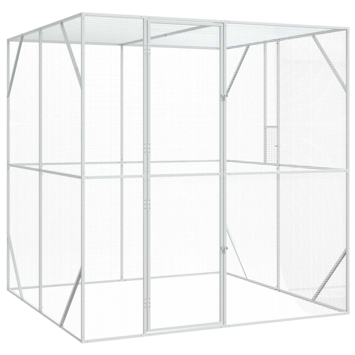 Bird Cage Silver 209 x 202 x 214 cm