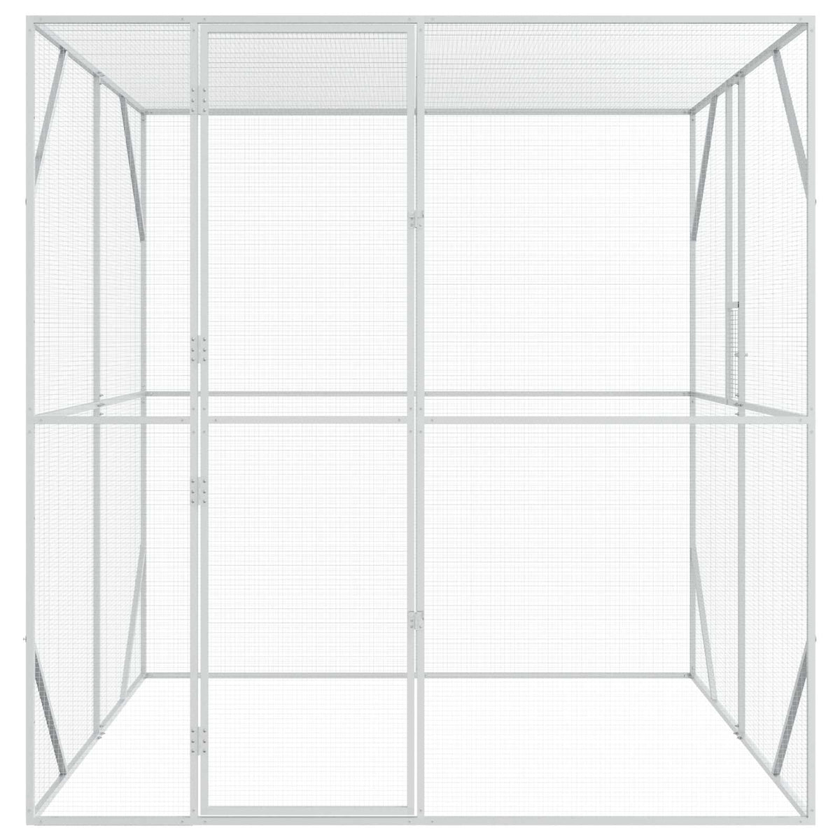 Bird Cage Silver 209 x 202 x 214 cm