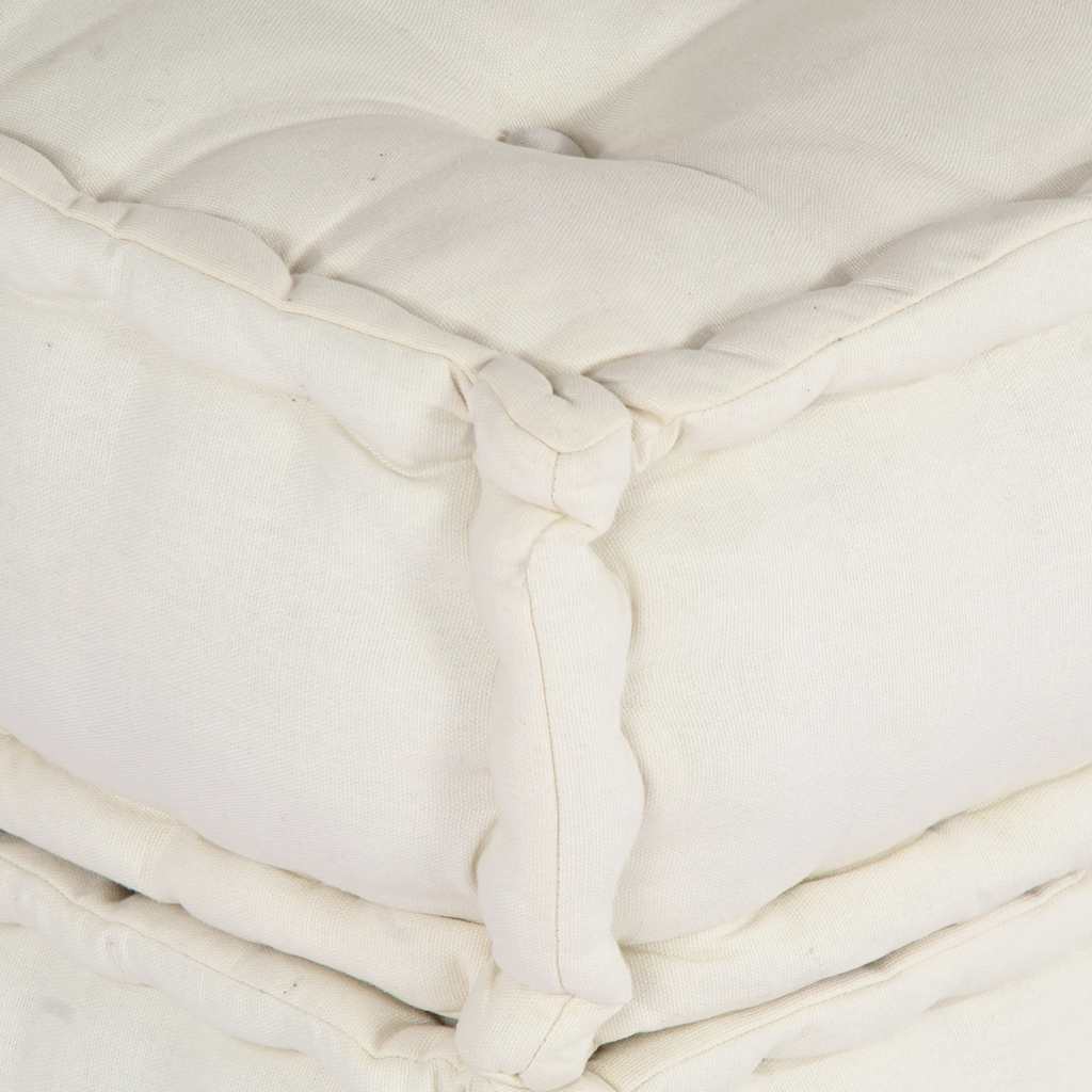 Modular Sofa Unit Cream 70x70x36 Fabric