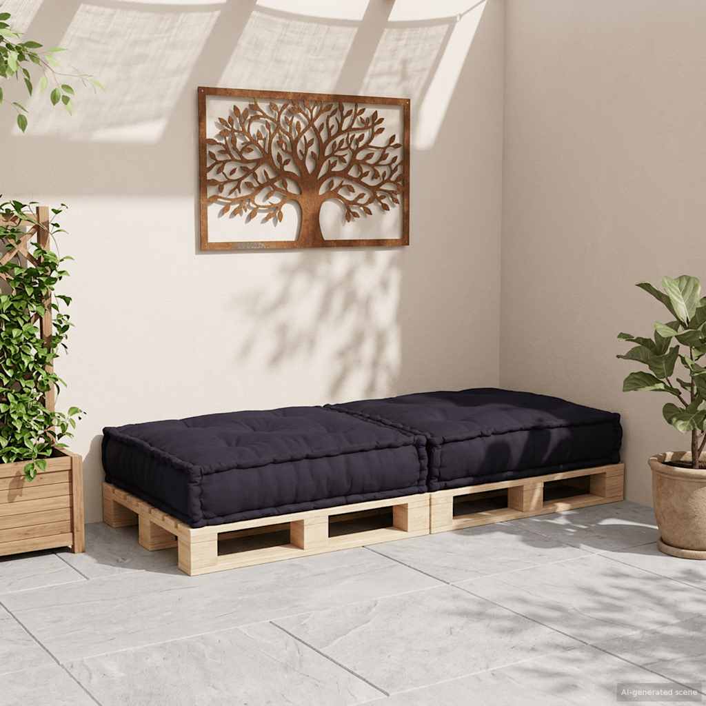 Modular Sofa Unit Anthracite 70x70x36 Fabric