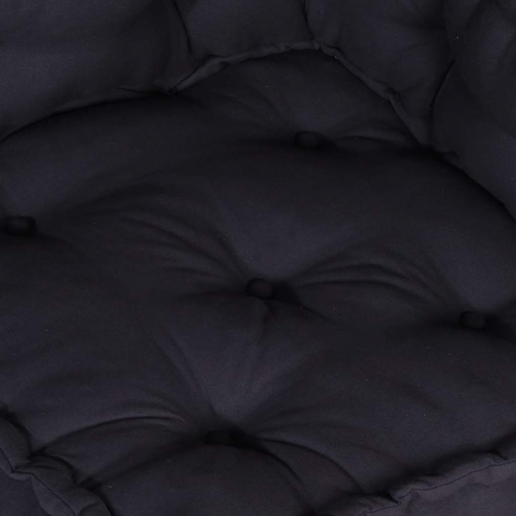 2-seater Modular Sofa Anthracite 140x70x36 Fabric