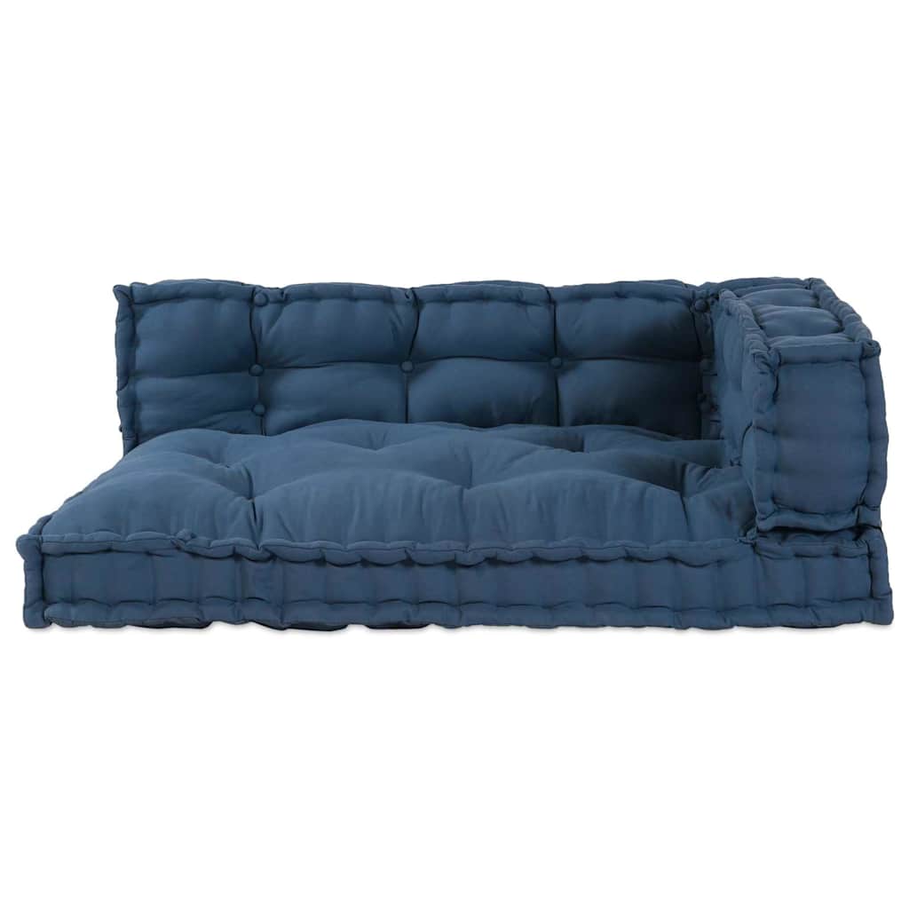 Pallet Sofa Cushion Indigo Fabric