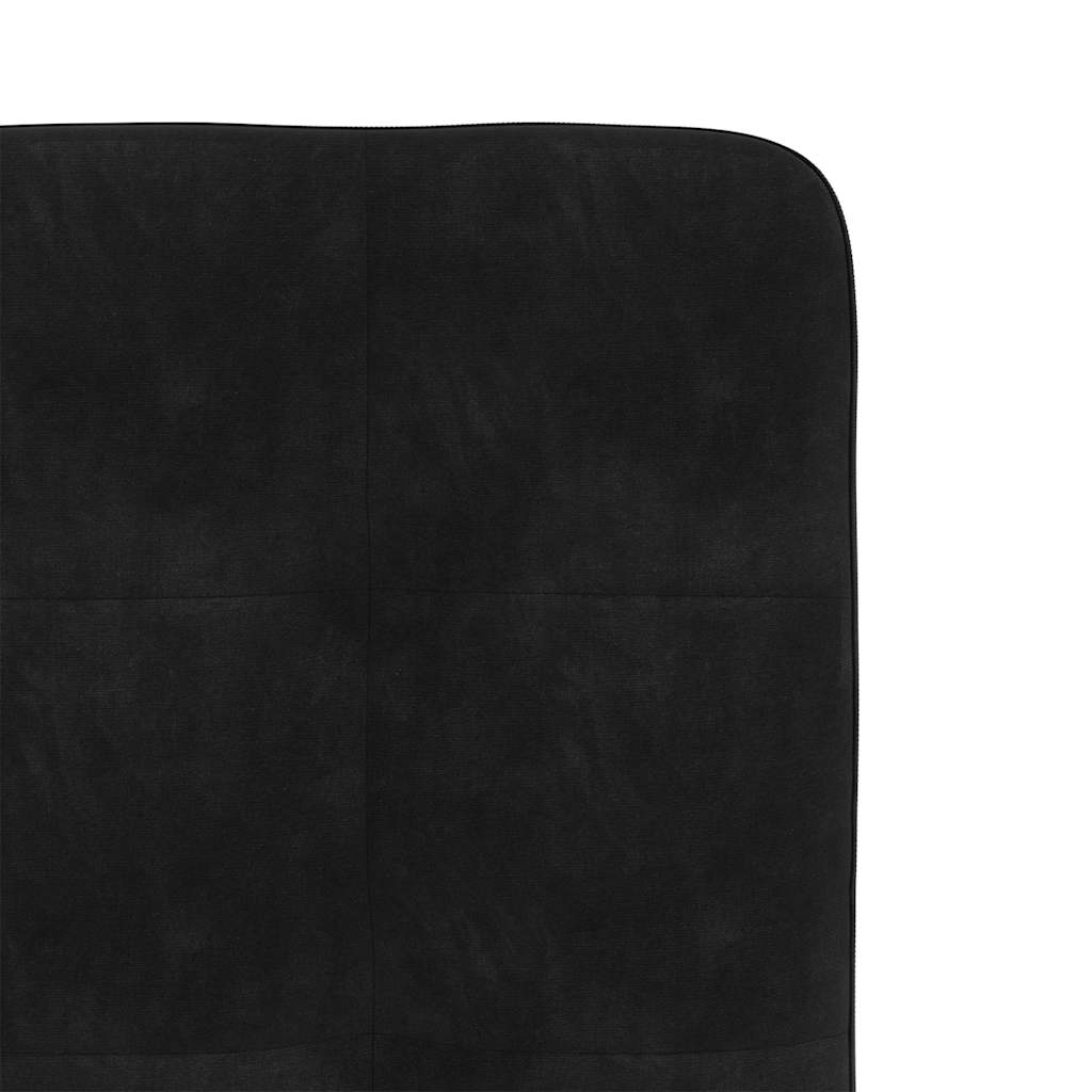 Dining Chairs 2 pcs Black Velvet