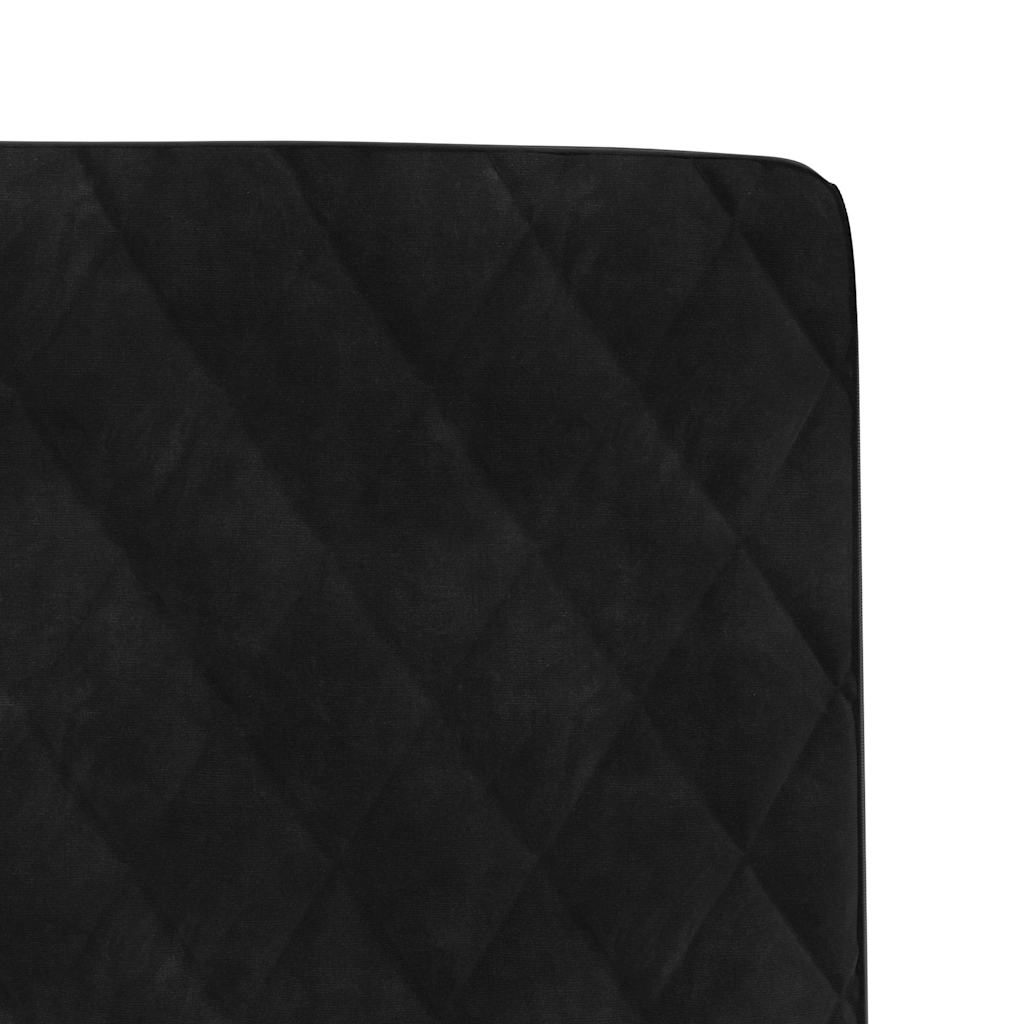 Dining Chairs 2 pcs Black Velvet