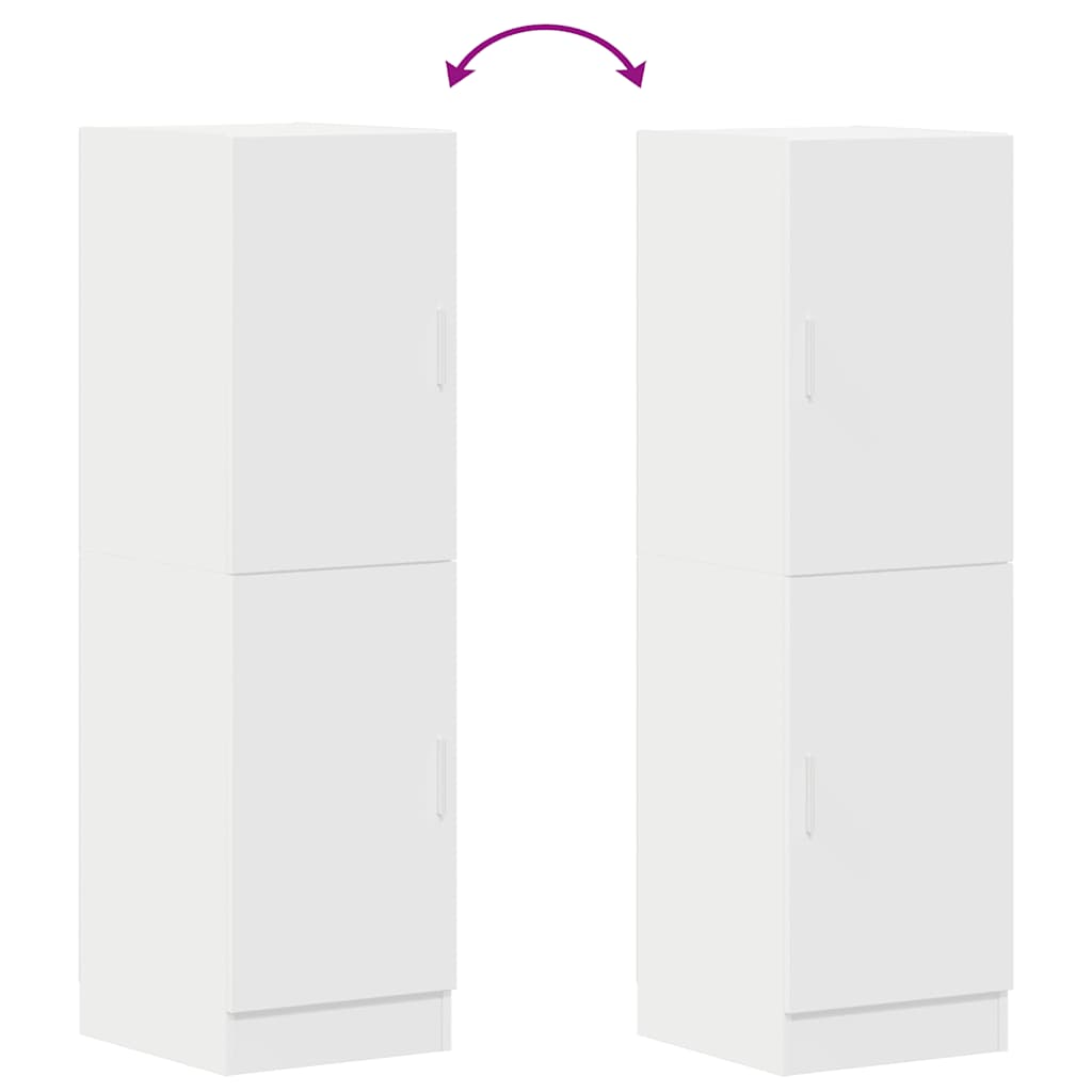 Kitchen Cabinet White 38x41,5x131,5 cm Engineered Wood