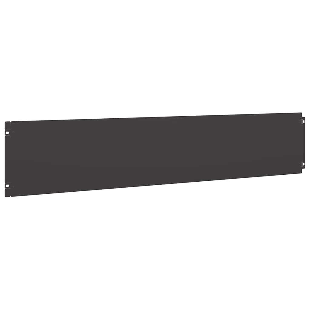 Lawn Edging 30 pcs 20 x 103 cm Cold-rolled steel Black