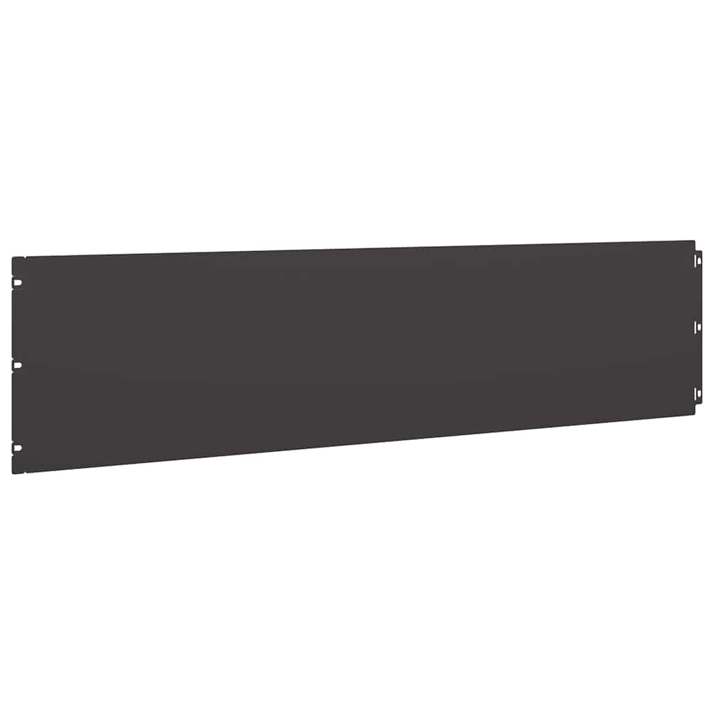 Lawn Edging 10 pcs 25 x 103 cm Cold-rolled steel Black