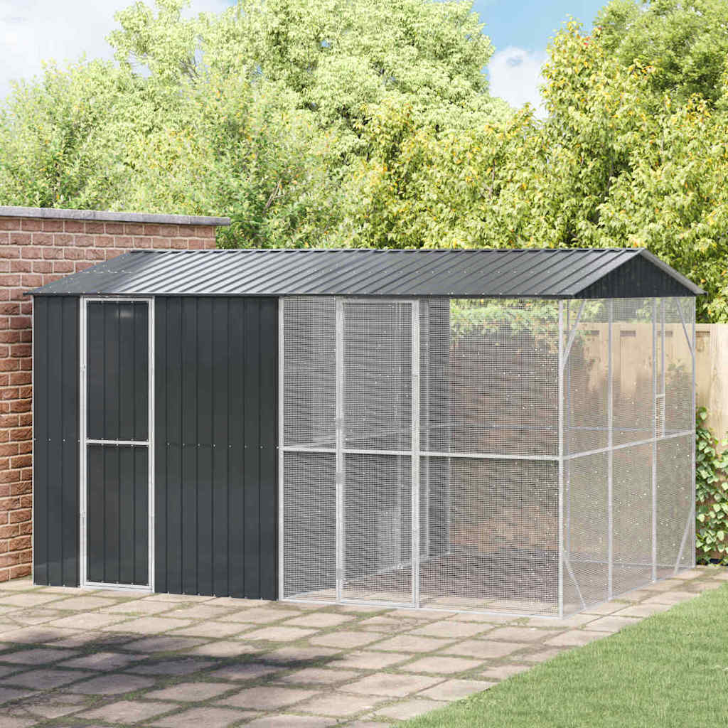 Bird Cage Anthracite 430 x 310 x 247 cm Galvanised steel
