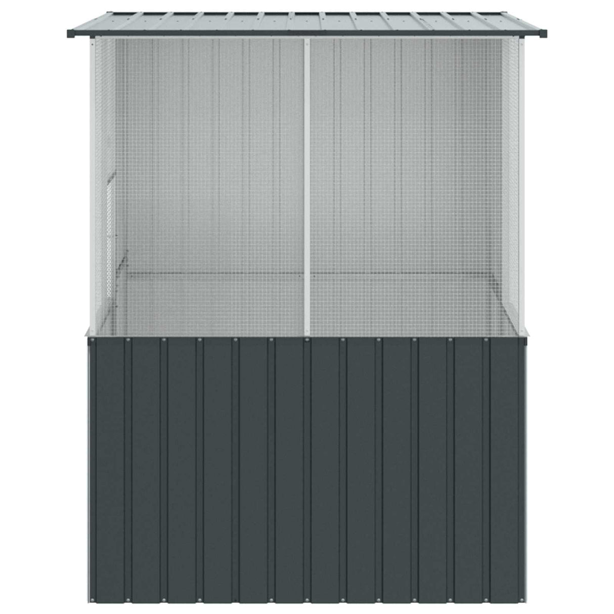 Bird Cage Anthracite 165 x 165 x 200 cm Galvanised Steel