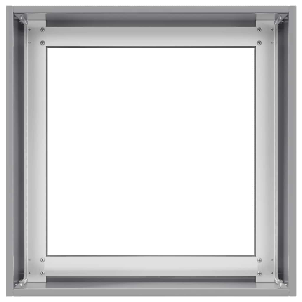 Planter 40x40x40 cm Galvanised Steel