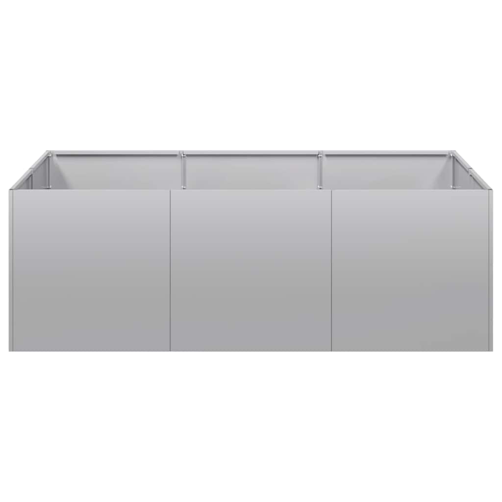 Planter 120x80x40 cm Galvanised Steel