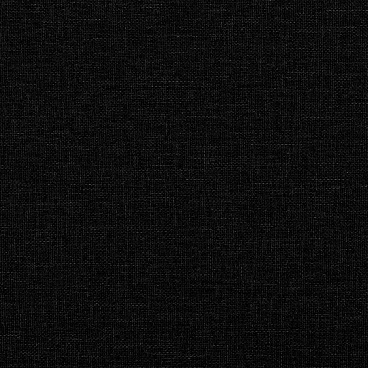 Sofa 3 pcs Black 221 x 80 x 80 cm Linen-blend fabric