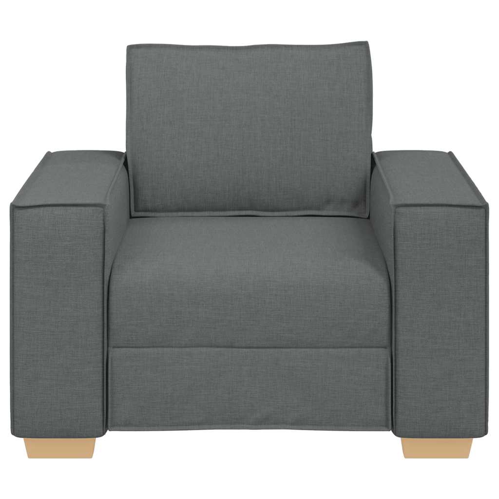 Sofa Chair Dark Grey 100x78x84 cm Fabric