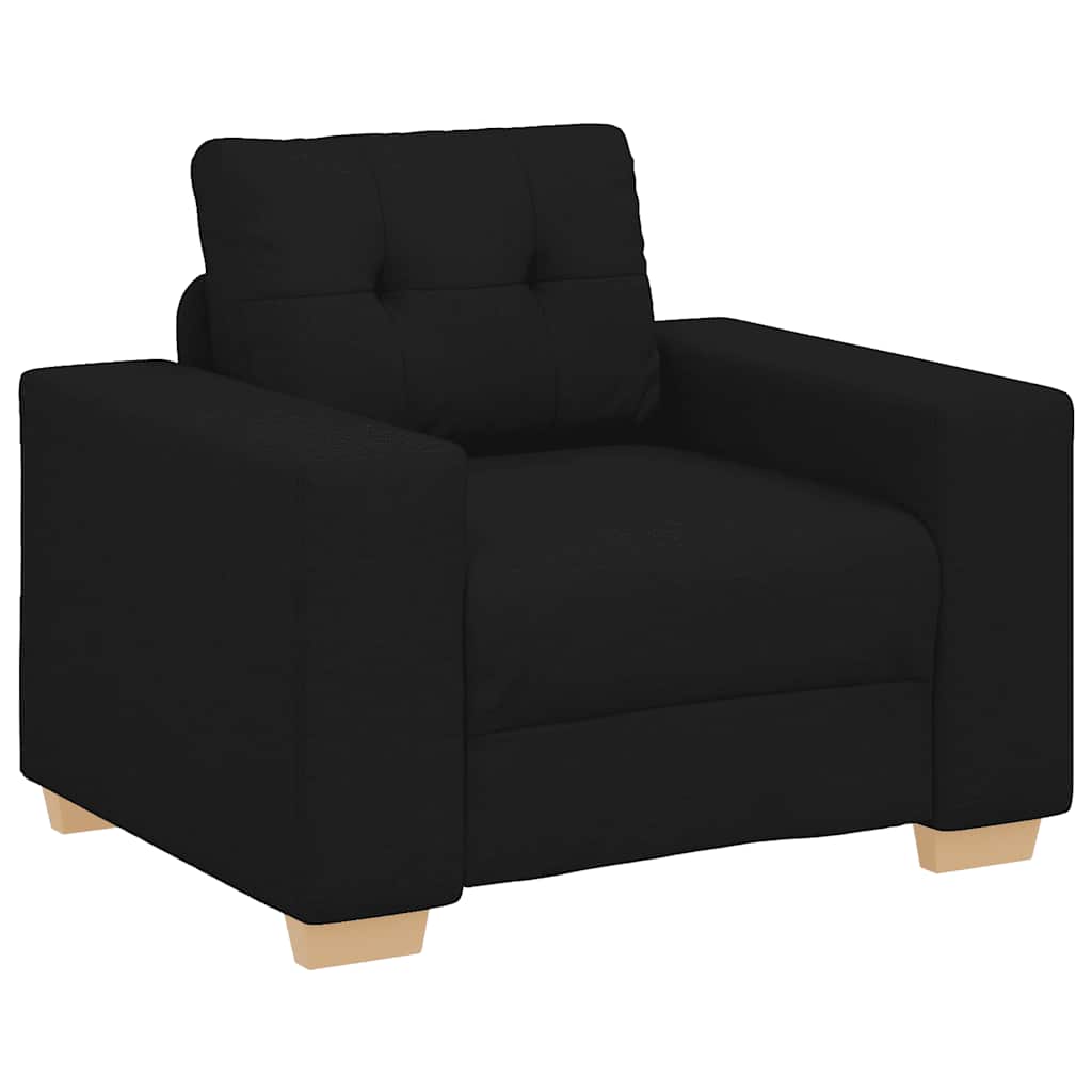 Sofa Chair Black 100x78x80 cm Fabric