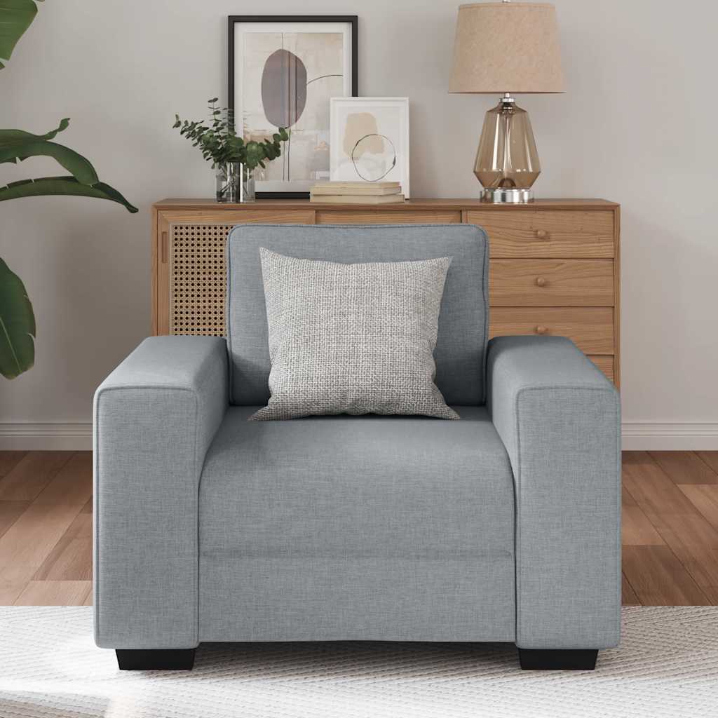 Sofa Chair?ight Grey 100x77x82 cm Fabric