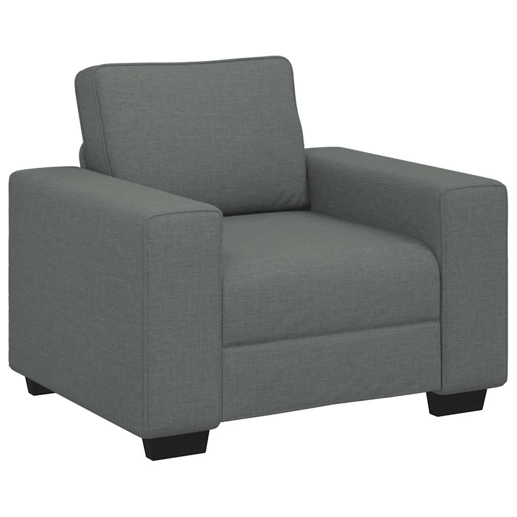 Sofa Chair Dark Grey 100x77x82 cm Fabric