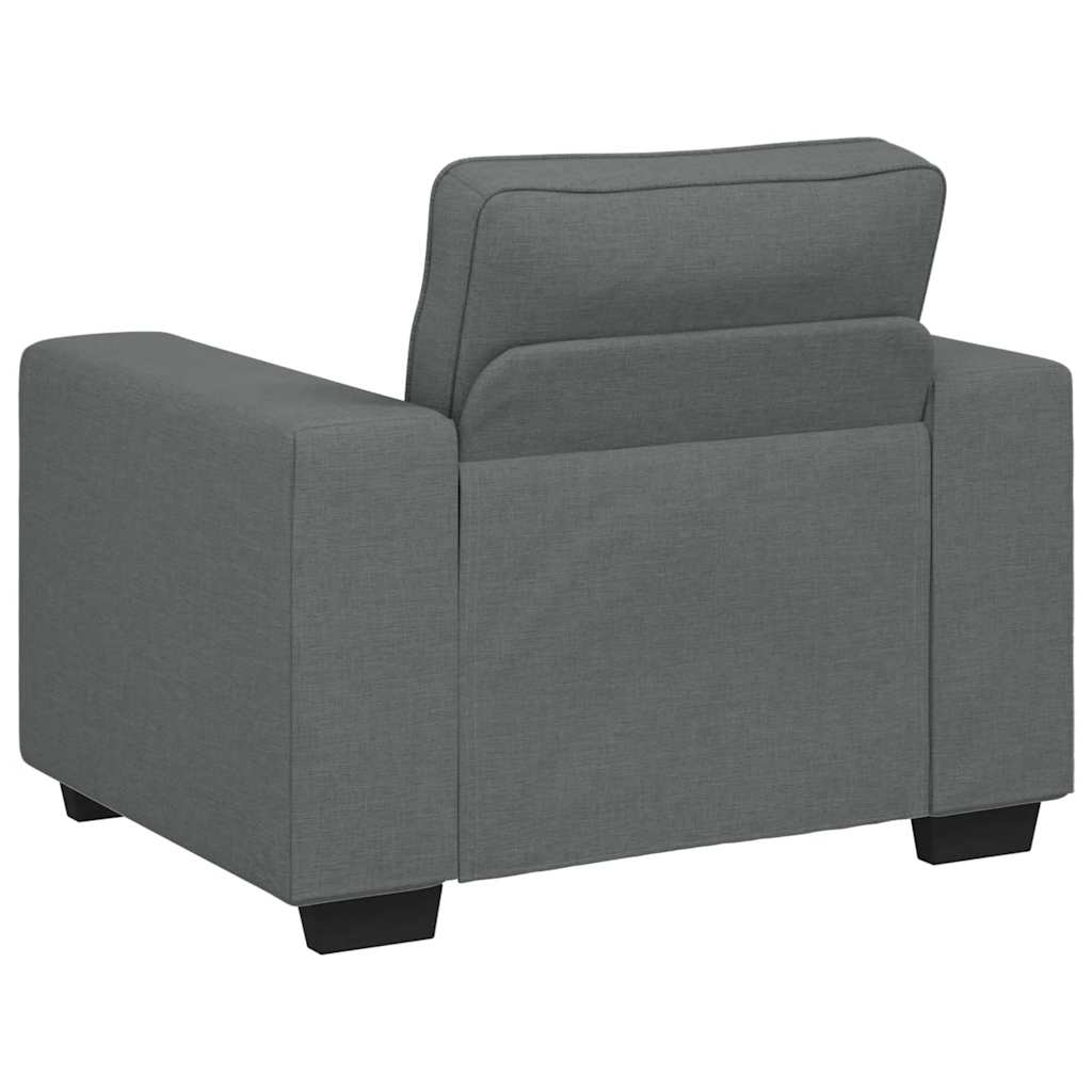 Sofa Chair Dark Grey 100x77x82 cm Fabric
