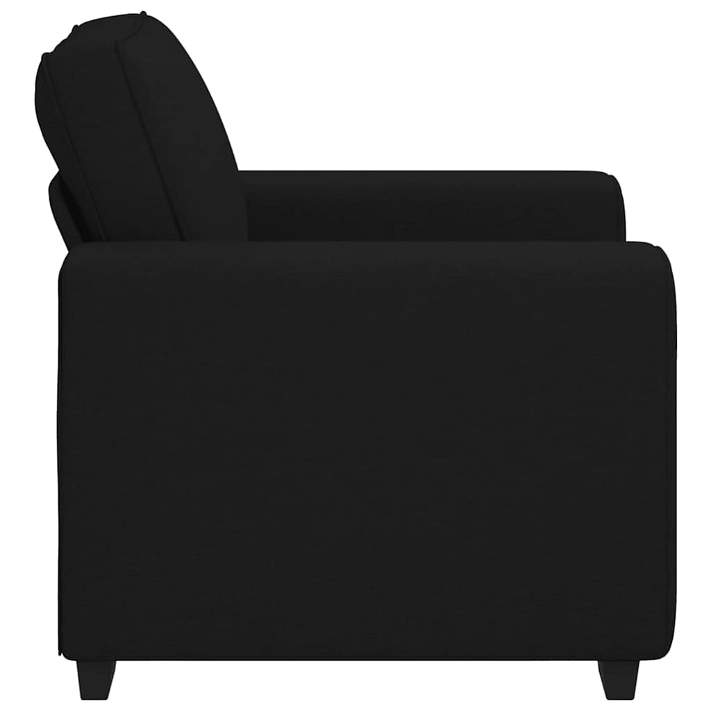 Sofa Chair Black 100x77x82 cm Fabric
