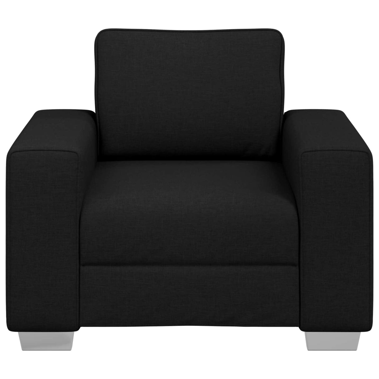 Sofa Chair Black 100 cm Fabric