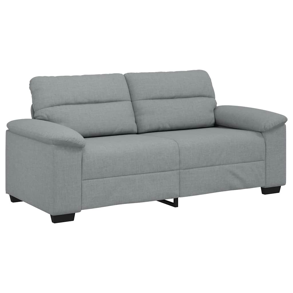 2-Seater Sofa?ight Grey 180x81x84 cm Fabric