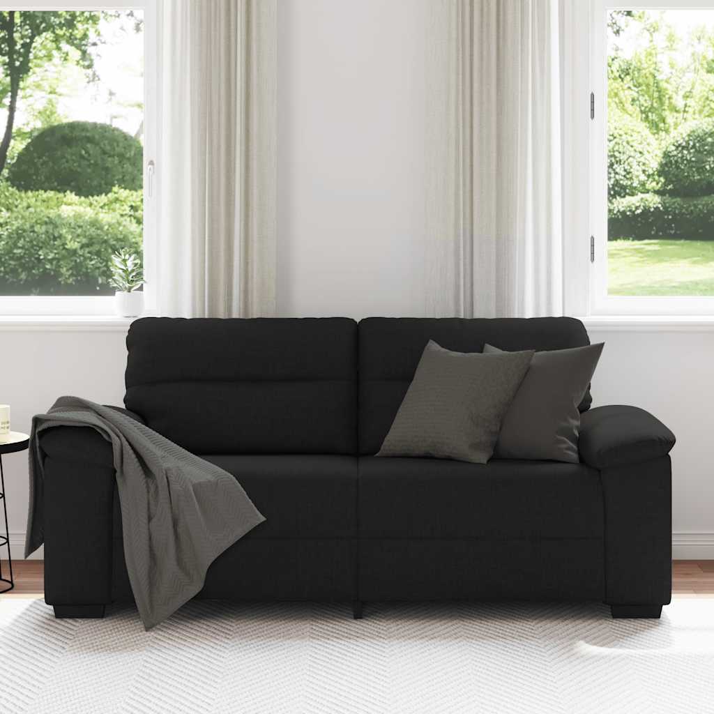 2-Seater Sofa?lack 180x81x84 cm Fabric