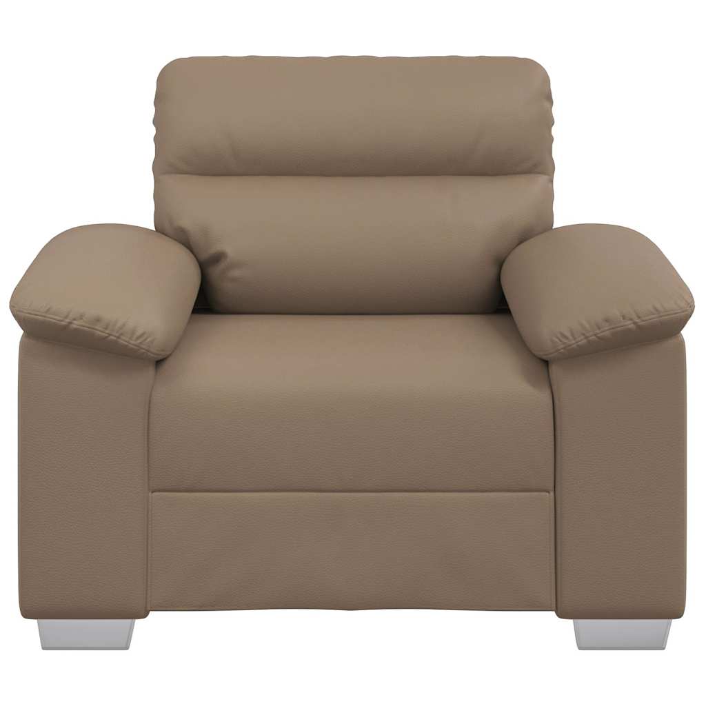 Sofa Chair?appuccino 100x81x84 cm Faux Leather