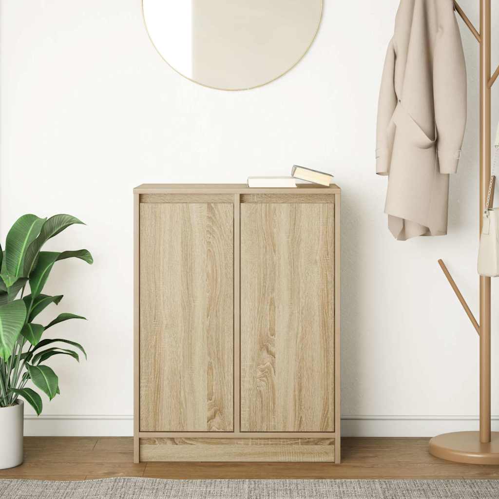 Sideboard Sonoma Oak 57x34x76 cm Engineered Wood