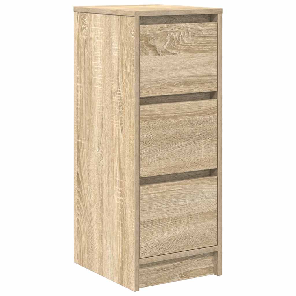 Sideboard Sonoma Oak 29.5x34x76 cm Engineered Wood