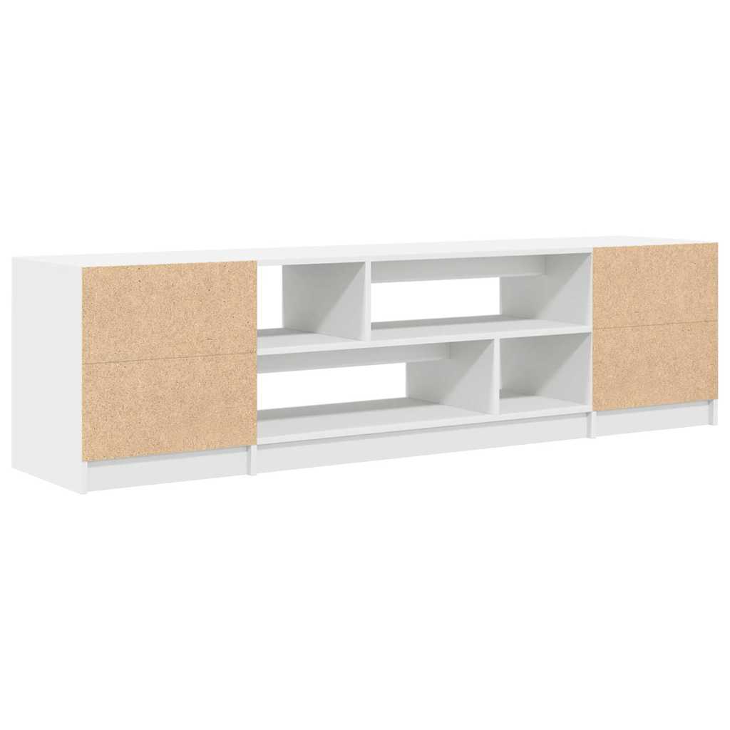 TV Cabinet White 188.5x41x50 cm Engineered Wood