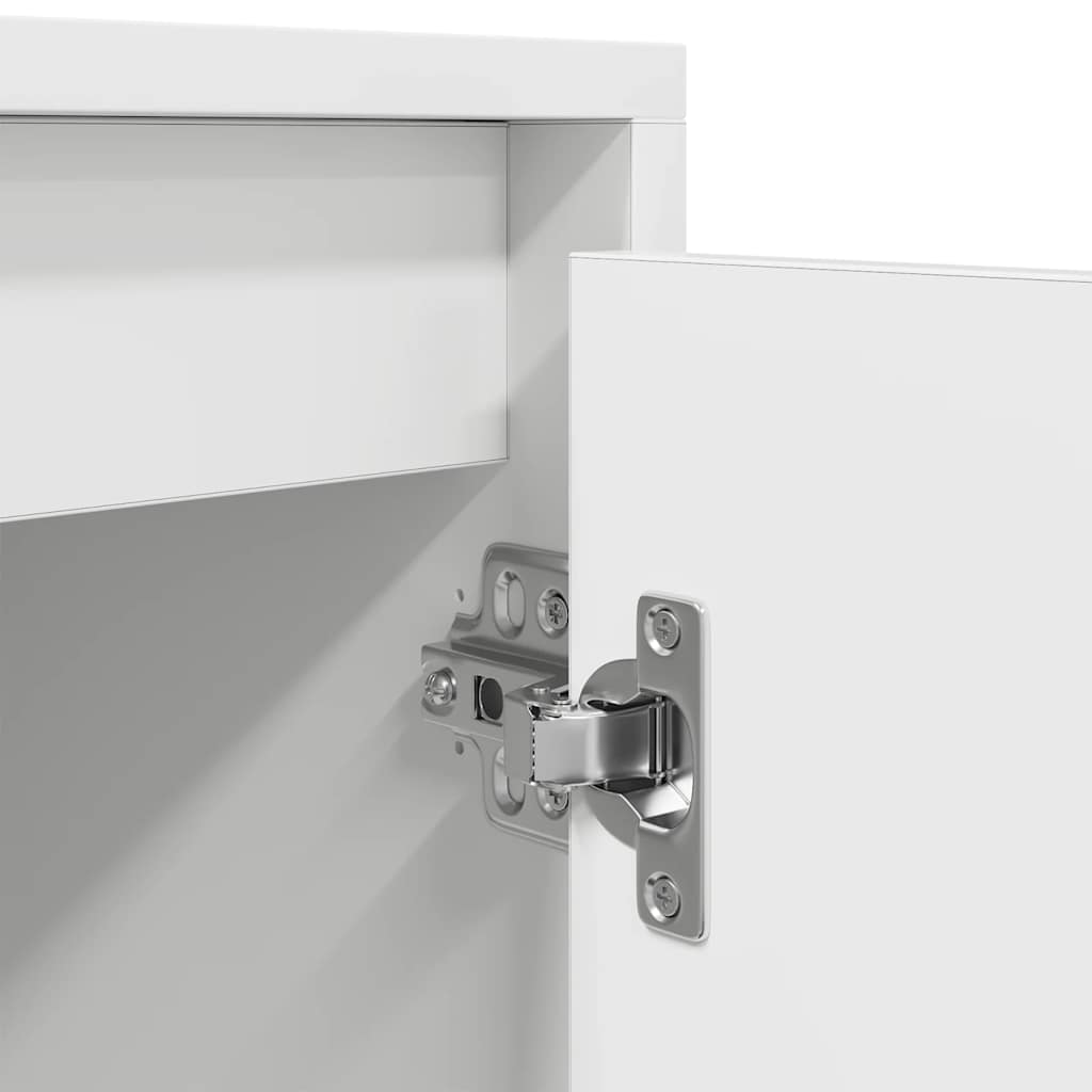 TV Cabinet White 188.5x41x50 cm Engineered Wood
