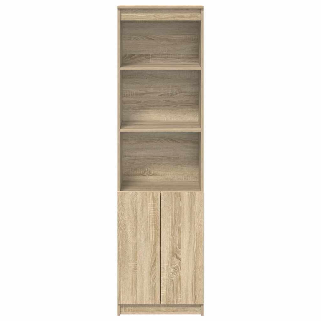 Highboard Sonoma Oak 50x35x180 cm Engineered Wood