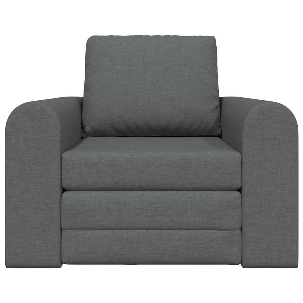 Sofa Bed Dark Grey 98 x 71 x 83 cm Velvet