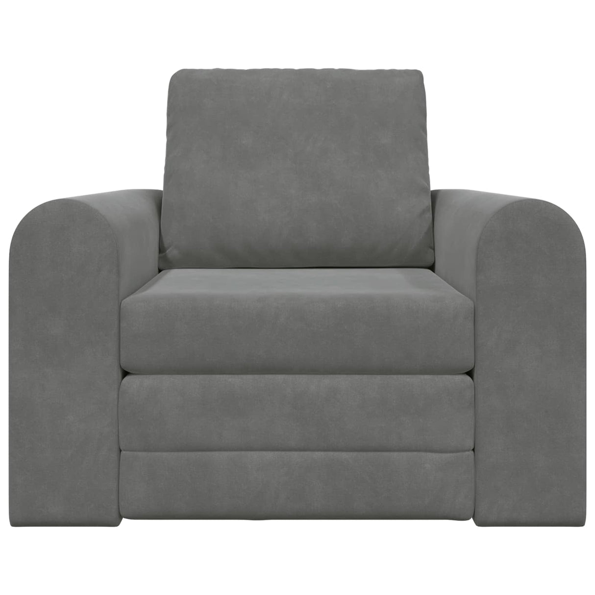 Sofa Bed Dark Grey 98 x 71 x 83 cm Velvet