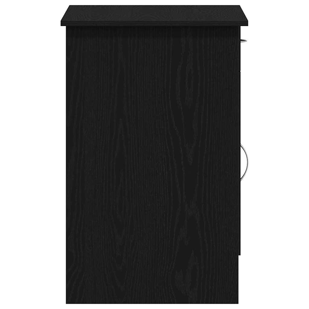 Desk Black oak 100 x 50 x 76 cm Engineered wood